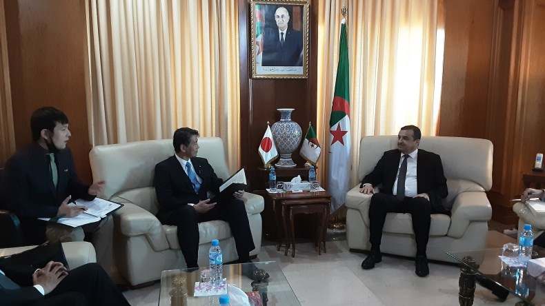 الخبرة اليابانية لاستكشاف الأتربة والمعادن النادرة في الجزائر