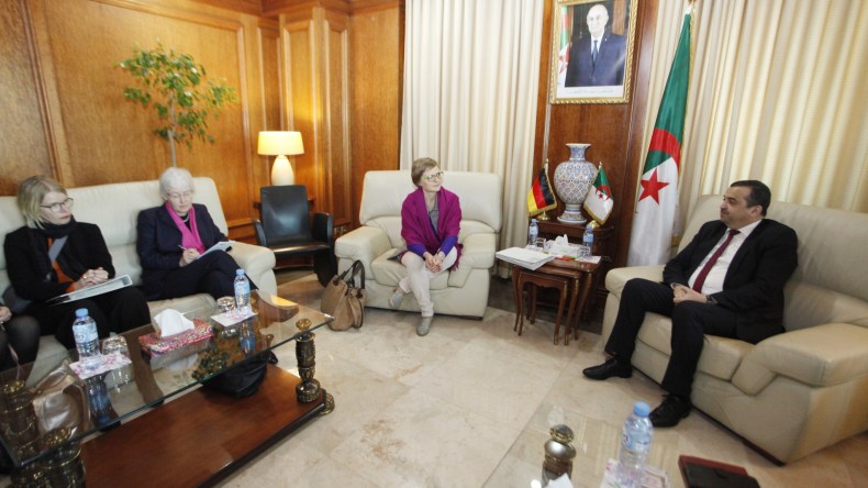 عرقاب يستقبل الوزيرة الألمانية المنتدبة بوزارة الاقتصاد وحماية المناخ