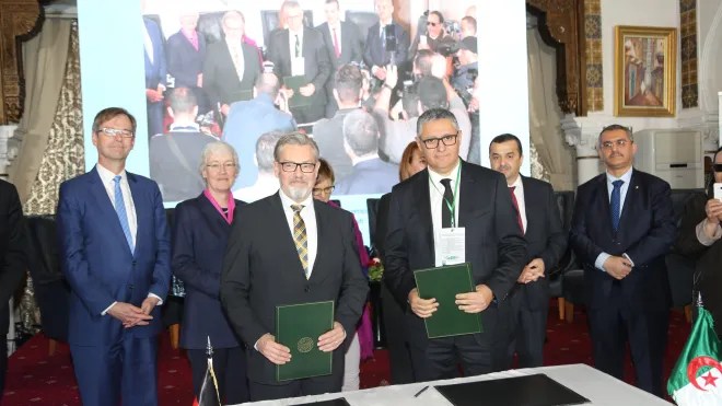 Protocole d’entente “Sonatrach – l’allemand VNG” sur le production de hydrogène