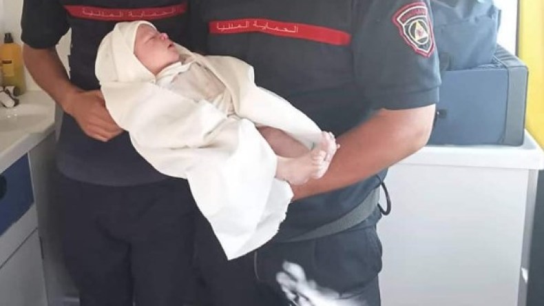 بومرداس.. امرأة تضع مولودها في حادث مرور (صور)