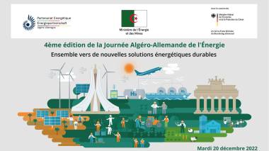 Tenue de la 4e Journée algéro-allemande de l’énergie mardi à Alger