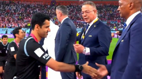 بالفيديو.. لقجع يقع في المحظور ويصف الحكم القطري بـ”اللقيط”