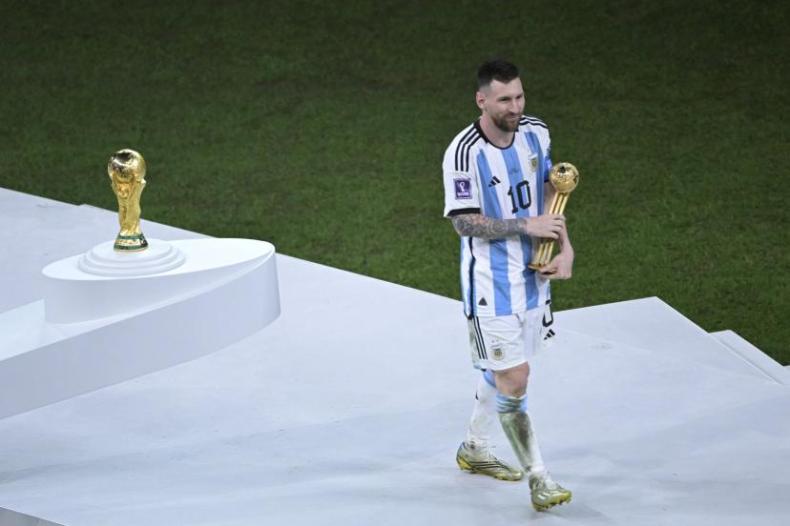 Lionel Messi élu meilleur joueur de la Coupe du monde