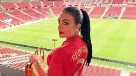 صديقة رونالدو في نزهة بقطر رفقة شقيقة الأمير (فيديو)