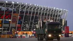 بالصور.. الشروع في تفكيك ستاد 974 المونديالي والوجهة غامضة