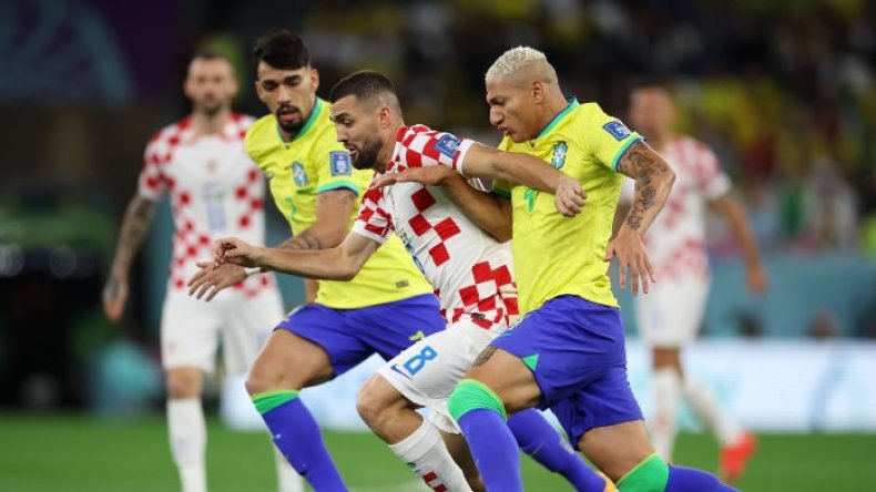 كرواتيا تُخرج البرازيل من الحلبة