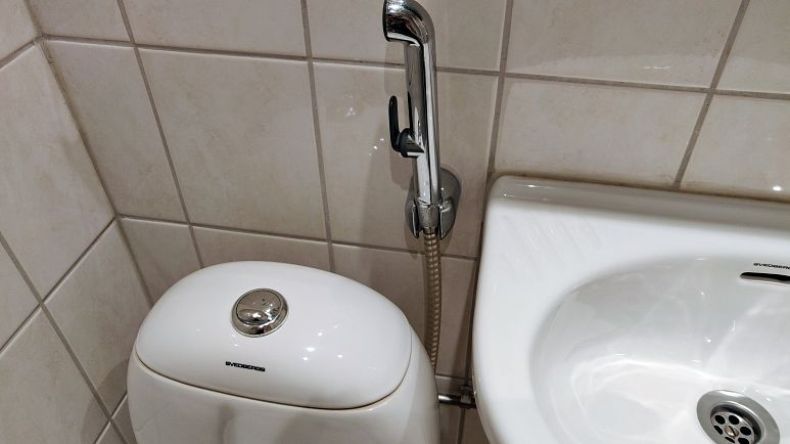 بسبب شطافة الحمام.. يوتيوبر كرواتي يصاب بالرعب في قطر