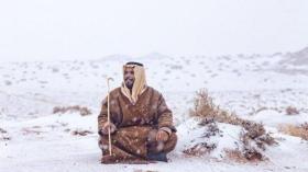 هذه حقيقة صور الثلوج في مناطق بالكويت والسعودية