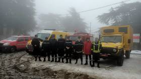 تدخلات أعوان الحماية المدنية في جبال الشريعة لمساعدة المواطنين