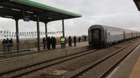 خط جديد للقطارات يدخل حيز الخدمة