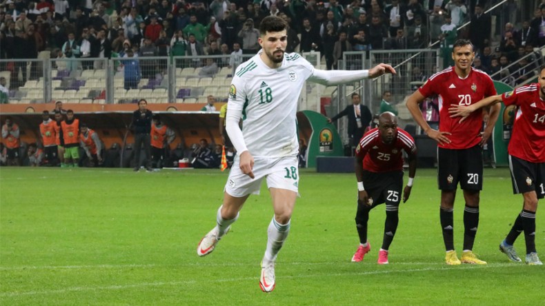 أيمن محيوص: فخور بتسجيل أول هدف في البطولة