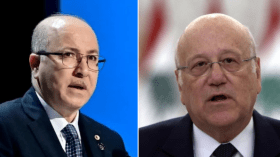 الوزير الأول يتحادث هاتفيا مع رئيس حكومة لبنان نجيب ميقاتي