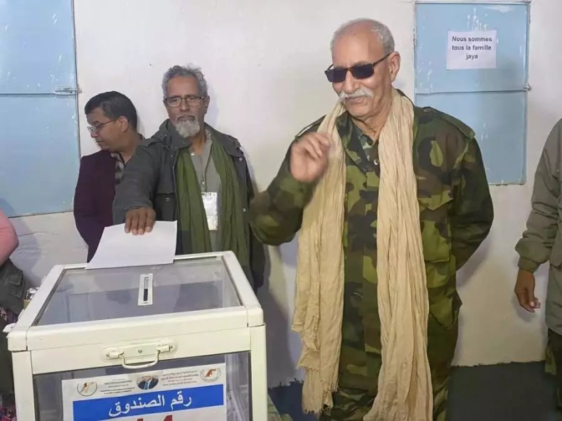 Brahim Ghali reconduit à la tête du Front Polisario