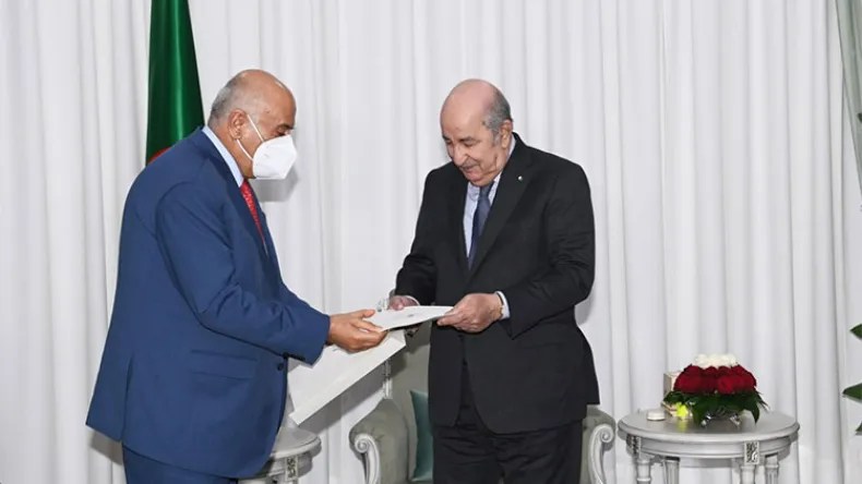 Le Président reçoit le Secrétaire du Comité central du mouvement palestinien Fatah