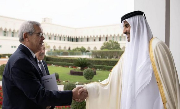 Le président Tebboune adresse un message écrit à l’Emir du Qatar