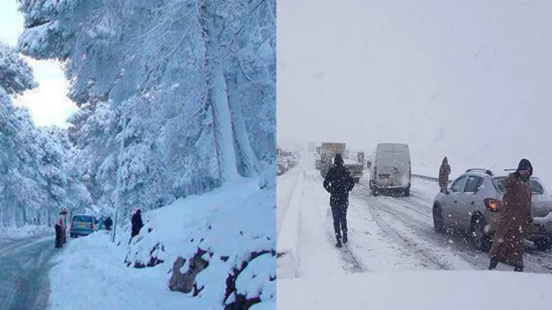 22 wilayas placées en vigilance “orange” neige à partir de samedi