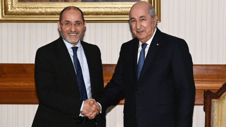 Le président Tebboune reçoit le président du MSP (VIDEO)