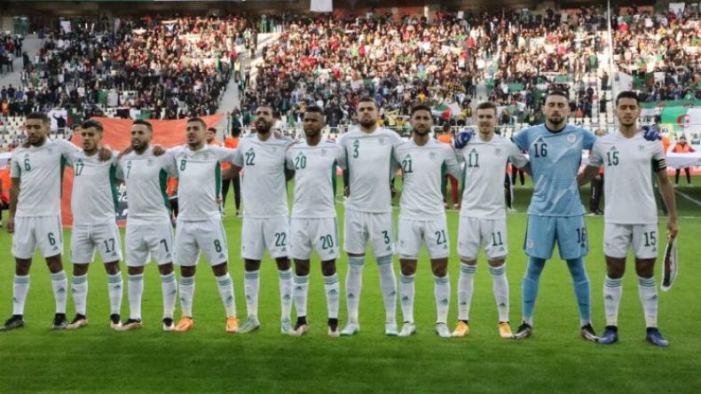 قائمة اللاعبين الأساسيين للجزائر في مباراة ليبيا