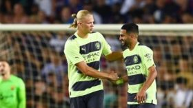 هالاند: محرز سبب قدومي إلى “السيتي”