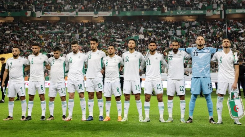 لائحة اللاعبين الأساسيين للجزائر في مباراة إثيوبيا