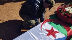 الشلف تودع شهيدي حادث سقوط المروحية