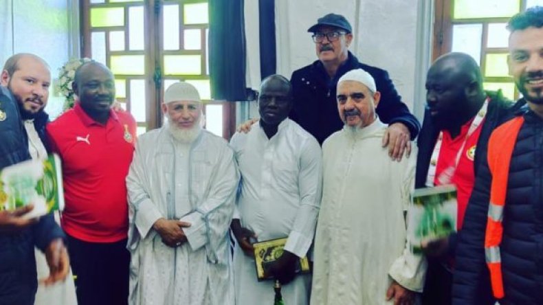 تكريم مُسلمي وفد منتخب غانا في قسنطينة