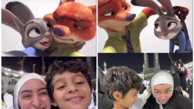 فنانة تتصدر الترند بسبب فيديو مع ابنها من أمام الكعبة