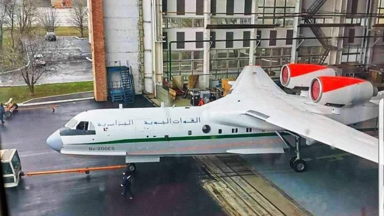 تداول أول صورة لطائرة مكافحة حرائق جزائرية مصنعة بروسيا