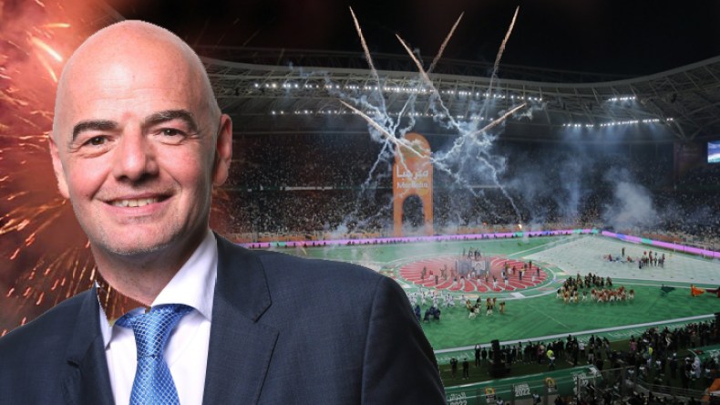 إنفانتينو ينشر كواليس مشاركته في “الشان” ويثني على الجزائر