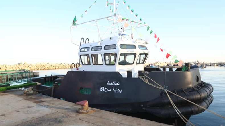 تسليم أول قاطرة بحرية جزائرية لفائدة مجمع سوناطراك