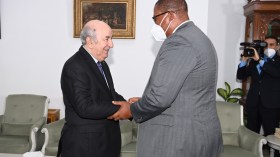 الرئيس تبون يستقبل حفيد مانديلا