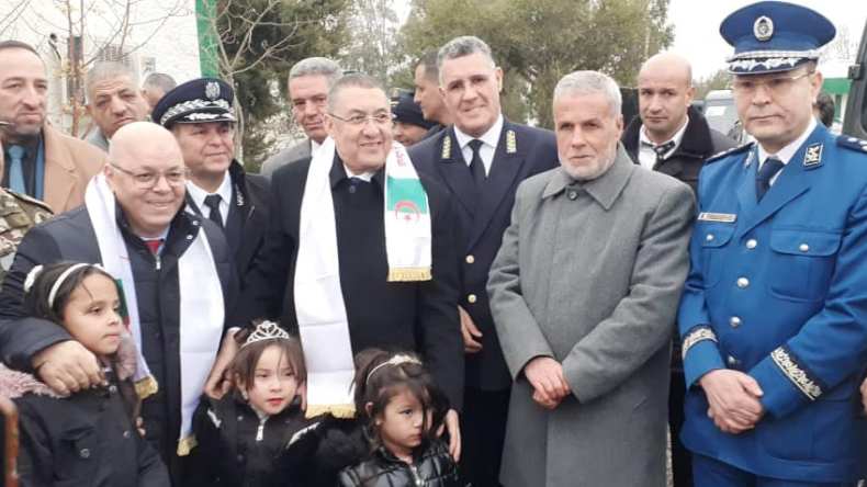 وزيرا الداخلية والمجاهدين بسوق أهراس لإحياء ذكرى مجزرة ساقية سيدي يوسف