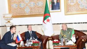 الفريق أول شنقريحة يستقبل مسؤولا عسكريا روسيا