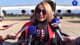 إبتسام حملاوي: 70 طنا من المساعدات الضرورية اتجاه سوريا في ثاني قافلة تضامنية