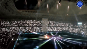 الجزائر تبهر العالم .. حفل خيالي عاشه الجزائريون صوتا وصورة