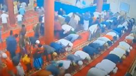 هذه حقيقة الفيديو المتداول حول فرار مصلين من المسجد خلال زلزال تركيا