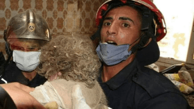 فارس.. رجل الإنقاذ الجزائري الذي أنقذ طفلا بيده ولسانه