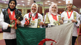 الجزائر تفتك كأس العالم للحلويات بـمونديال الطبخ في تونس