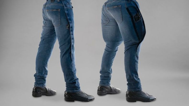 شركة سويدية تبتكر أول سروال واقي من الحوادث لسائقي الدراجات النارية (فيديو)