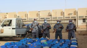 حجز 13600 لتر من البنزين الموجه للتهريب بتمنراست