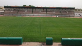 بساط طبيعي وميدان تدريب لِملعب العلمة