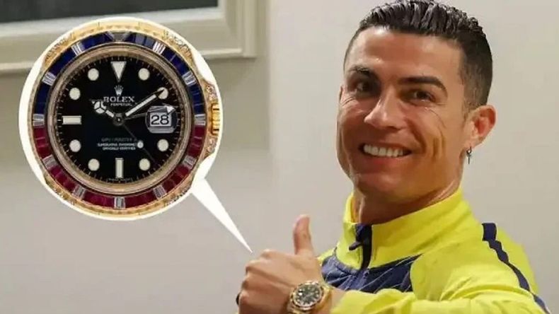 رونالدو يدعم مقتنياته بساعة فاخرة
