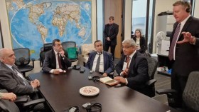 مؤتمر الطاقة بهيوستن.. عرقاب يتباحث مع مسؤولي شركات أمريكية  