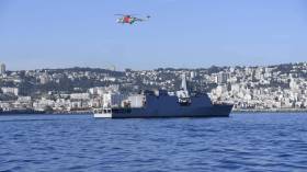 سفينة تابعة للبحرية الهندية ترسو بميناء الجزائر