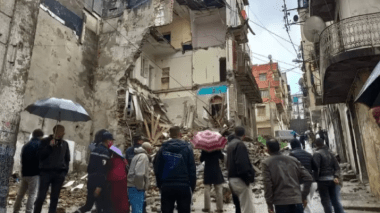 Skikda: Cinq blessés dans l’effondrement d’une partie d’une bâtisse abandonnée