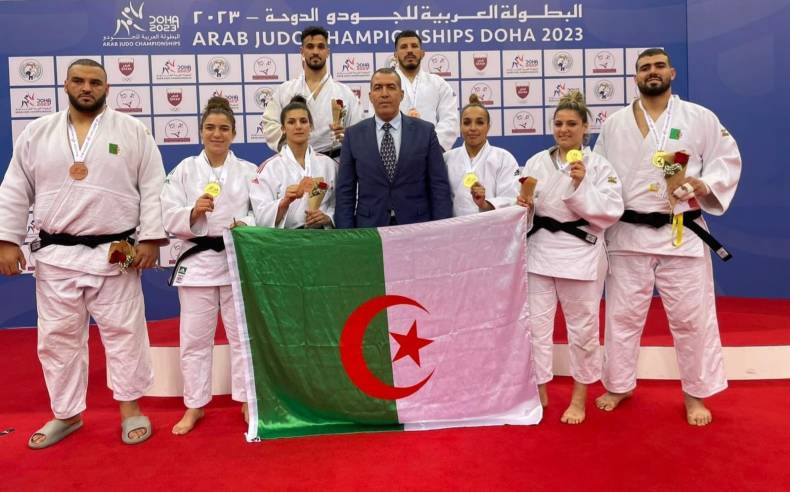 Championnat arabe 2023: l’Algérie domine la compétition du judo