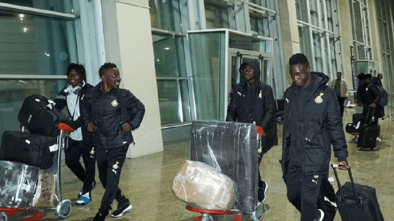 بالصور.. منتخب غانا لأقل من 23 سنة يحل بالجزائر