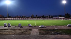 بِالصّور: الملعب يُرمَّم وصقور الونشريس يعودون إلى أوكارهم