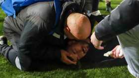 بِالفيديو والصّور: جيش الاحتلال الصّهيوني يقتحم بِهمجية ملعبا فلسطينيا