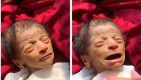 بالفيديو.. مولود بوجه عجوز يتصدر محركات البحث!